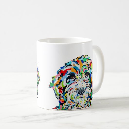 Cheepadoodle 11 oz. Café Mug (Devant droit)