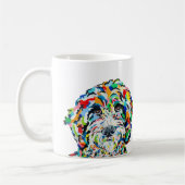 Cheepadoodle 11 oz. Café Mug (Gauche)
