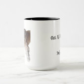 Cheepdog, Photo Et Nom Personnalisable, Mug (Centre)