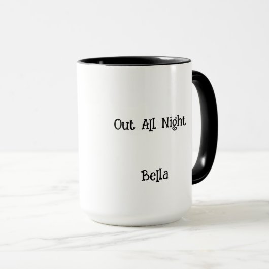 Cheepdog, Photo Et Nom Personnalisable, Mug (Devant droit)