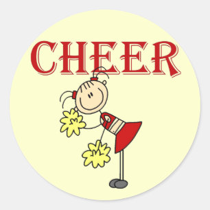 CHEER Autocollants de meneuse de claque