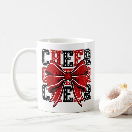 Cheer Bow Koffiemok (Met donut)
