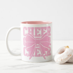 Cheer Bow Tweekleurige Koffiemok