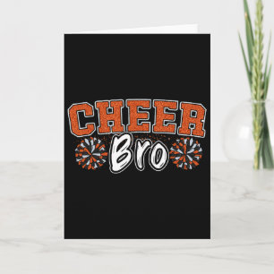 Cheer Bro Mijn Favoriete Cheerleader Noemt Me Broe Kaart