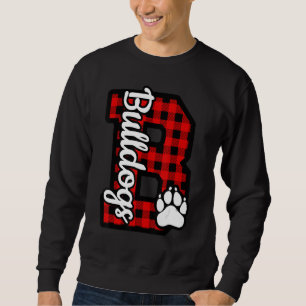Cheer Bulldogs School Sports Fan Team Spirit Buffa Trui