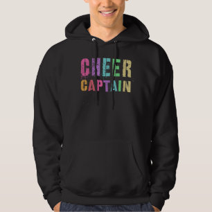 Cheer Captain Cheerleading Team Cheerleader Squad Hoodie