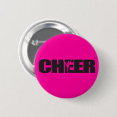 Cheer Cheer leader Cheerleidende Ronde Button 5,7 Cm (Voorkant /achterkant)