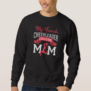 Cheer Cheerlead mama Mijn favoriete Cheerlea Trui