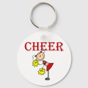 CHEER Cheerleader Tshirts en Gifts Sleutelhanger