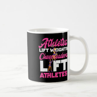 Cheer Cheerleading Atleten Tillen Gewichten Cheerl Koffiemok