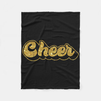 Cheer Cheerleading Cheer Fleece Deken
