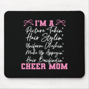 Cheer Cheerleading Moeder Moeder Ik Ben Een Foto M Muismat