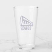 Cheer Coach Beer Glas (Achterkant)