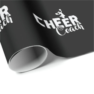 Cheer Coach Cheerleader Sport turnen anvilern Cadeaupapier