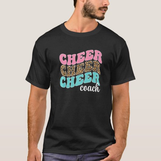 Cheer Coach Cheerleading Coach Cheerleader Coach T-shirt (Voorkant)