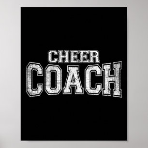 Cheer Coach Cheerleading Coaches Team T-shirt Poster