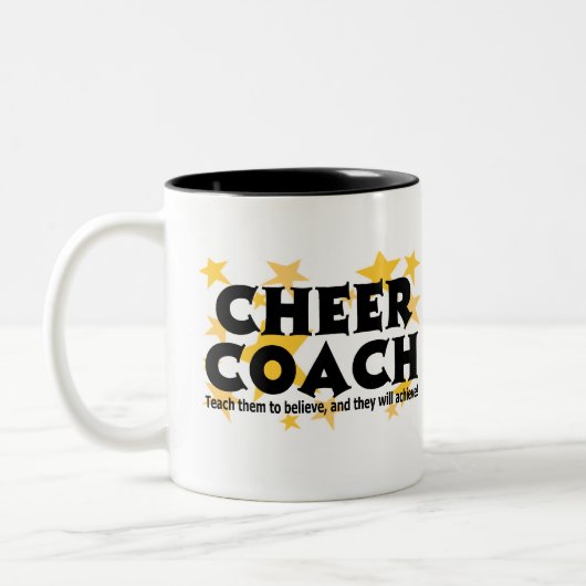 Cheer Coach Coffee Mok (Links)