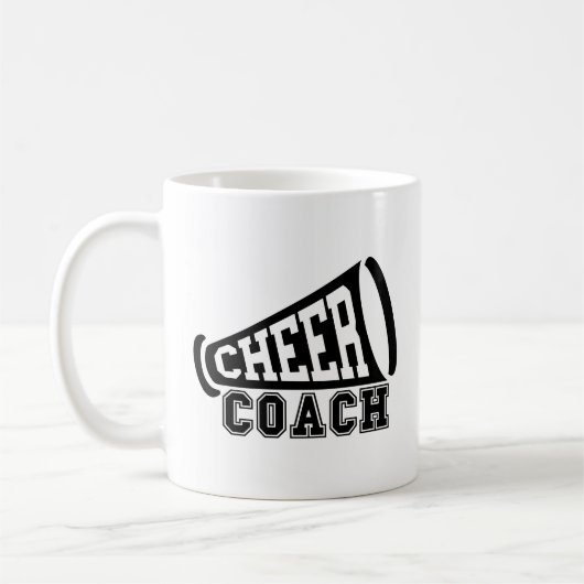 Cheer Coach Coffee Mok (Links)