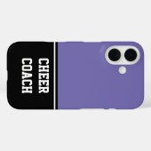 Cheer Coach Coque-Mate iPhone 16 Coque (Verso (horizontal))