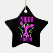 Cheer Coach Keramisch Ornament (Voorkant)