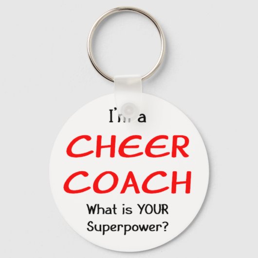 Cheer Coach Sleutelhanger (Voorkant)
