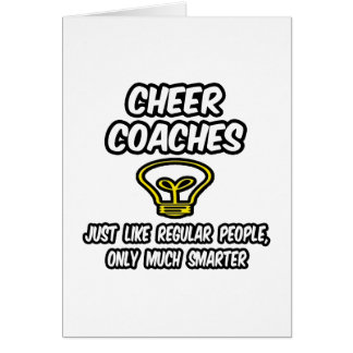 Cheer Coaches...Regelmatige mensen, alleen slimmer