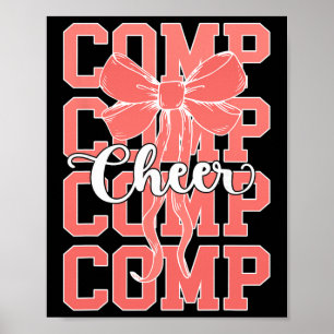 Cheer Comp Dag Cheerleader Competitie Dag Boog _2 Poster