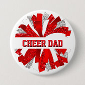 Cheer Dad Button Pin (Voorkant)