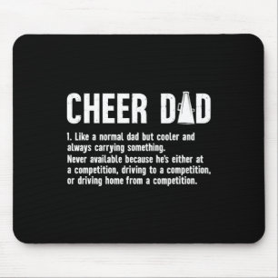 Cheer Dad Definitie Vader Van Een Cheerleader Vade Muismat