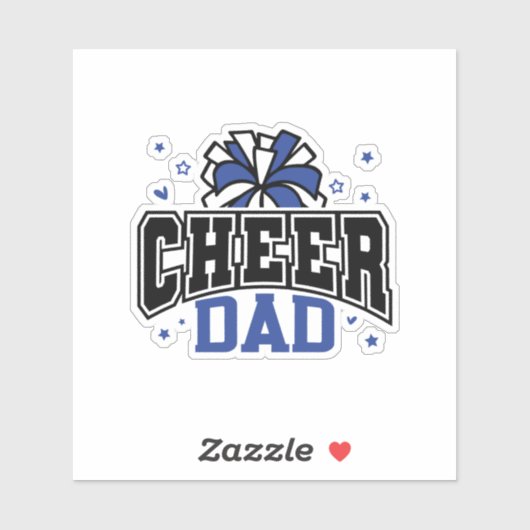 Cheer Dad Sticker (Vel)