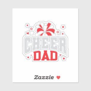 Cheer Dad Sticker