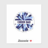 Cheer Dad Sticker (Vel)