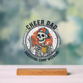 Cheer Dad Surviving Comp Weekend Skeleton Shirt_1 (Neutre)