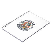 Cheer Dad Surviving Comp Weekend Skeleton Shirt_1 Notitieboek (Linkerzijde)