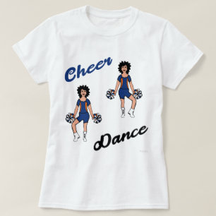 Cheer/Dance T-Shirt (Blue Oranger)