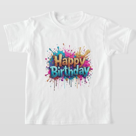 Cheer d'Anniversaire - Joyeux T-Shirts d'Anniversa (Poser)