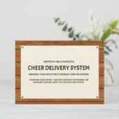Cheer Delivery System Kaart (Staand voorkant)