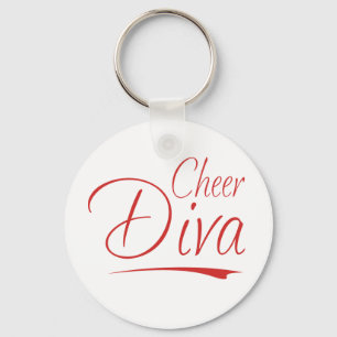 cheer diva sleutelhanger