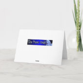 *CHEER* EN HEB EEN *BIERTJE* KERST KAART (Achterkant)