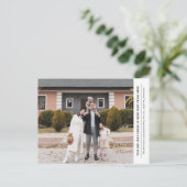 Cheer est maintenant d'ici Faire-part de vacances (Debout devant)