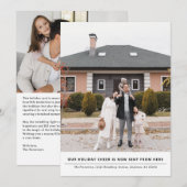 Cheer est maintenant d'ici Faire-part de vacances (Devant / Derrière)