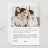 Cheer est maintenant d'ici Faire-part de vacances (Dos)