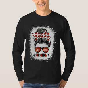 Cheer Football Cheerleading Moeder Van Beide Wanor T-shirt