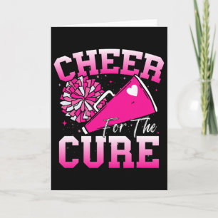 Cheer For The Cure Sport Borstkanker Bewustzijn C Kaart