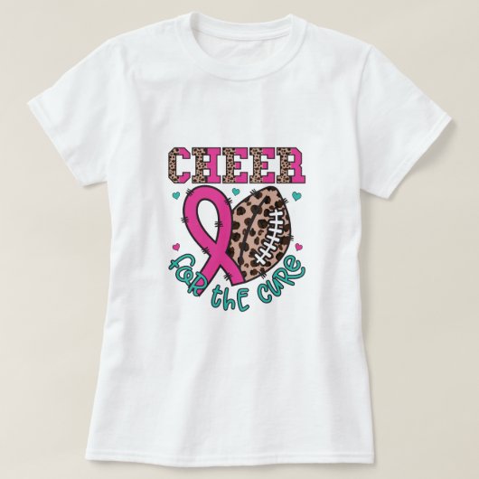 Cheer for the Cure T-shirt (Design voorkant)
