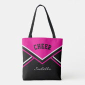 Cheer Hot Pink Cheerleader Outfit Draagtas (Achterkant)