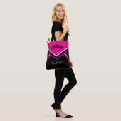 Cheer Hot Pink Cheerleader Outfit Draagtas (Op model)