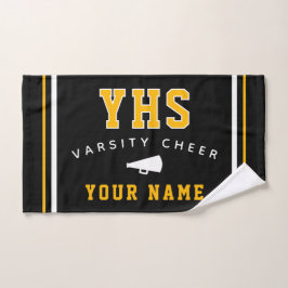 Cheer Icon, Aangepaste Naam & School, Cheer Team C Handdoek