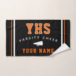 Cheer Icon, Aangepaste Naam & School, Cheer Team C Handdoek
