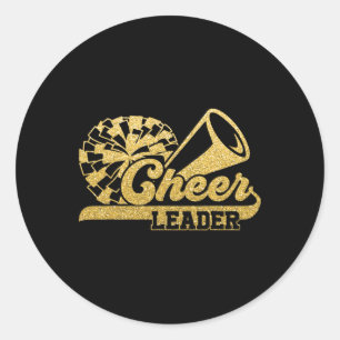 Cheer Leader Era Jeugd Cheerleader Cheerleading Ronde Sticker